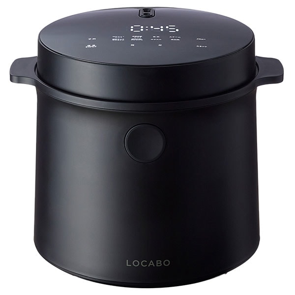 糖質カット炊飯器 LOCABO JM-C20E-B ブラック：商品イメージ