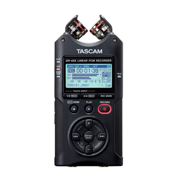 TASCAM 4トラック デジタルオーディオレコーダー DR-40X 商品イメージ1