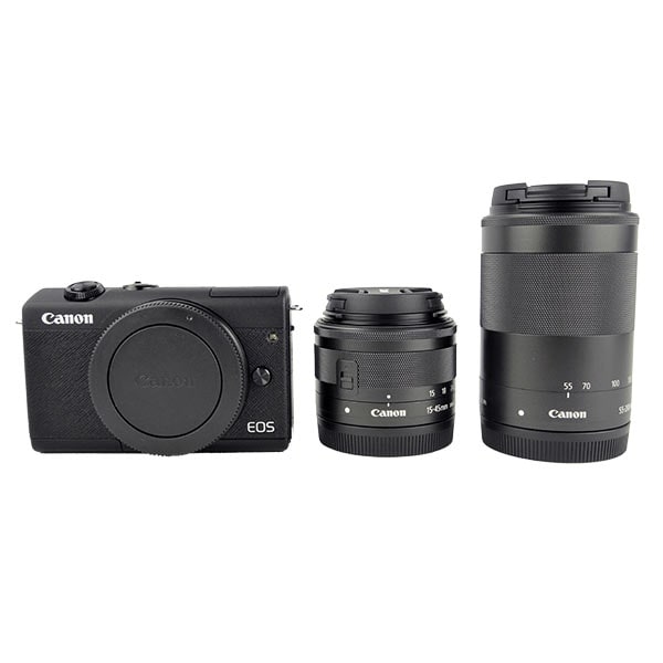 【新品】Canon EOS M200 Wズームキット 黒