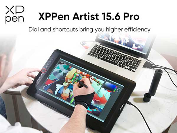 XPPen 液晶ペンタブレット 15.6型 Artist 15.6 pro | タブレットのお