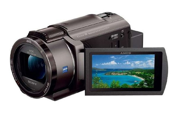 ソニー 4K対応ビデオカメラ FDR-AX45A ブラウン：商品イメージ