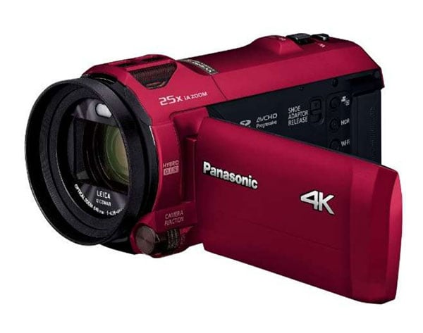 パナソニック 4K対応ビデオカメラ HC-VX992MS レッド 商品イメージ2
