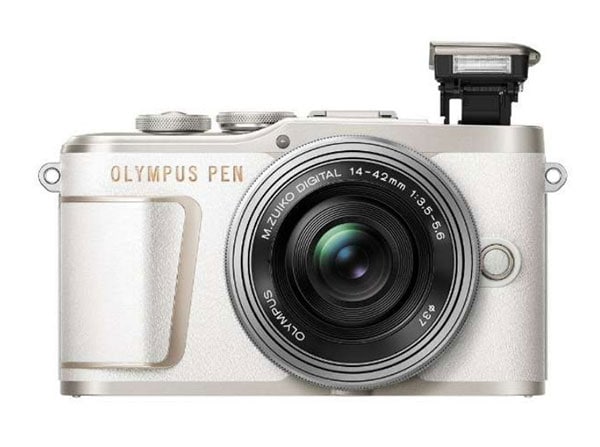 OLYMPUS ミラーレス一眼カメラ PEN E-PL10 EZ ホワイト ダブルズームキット 商品イメージ2