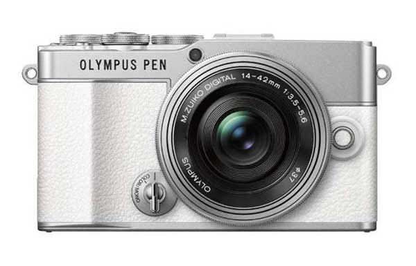 OLYMPUS ミラーレス一眼カメラ PEN E-P7 EZ ホワイト レンズキット 