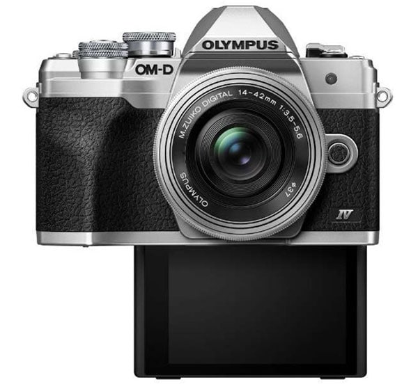 OLYMPUS ミラーレス一眼カメラ OM-D E-M10 M4 シルバー ダブルズームキット 商品イメージ2
