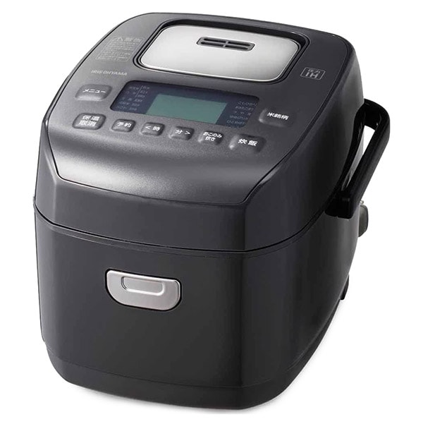 アイリスオーヤマ 圧力IHジャー炊飯器 3合 RC-PDA30-B ブラック：商品イメージ