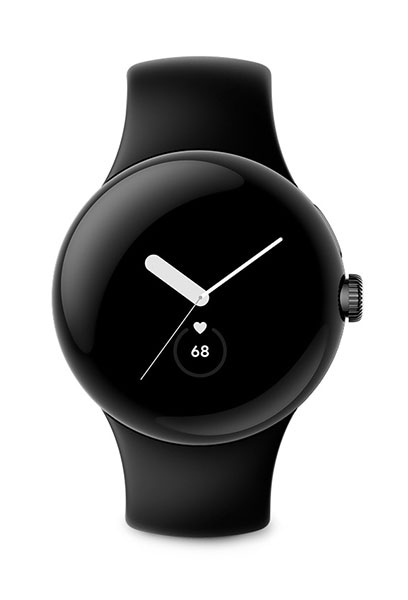 Google pixel watch Bluetooth / Wi-Fi GA03119TW Matte Black case ...
