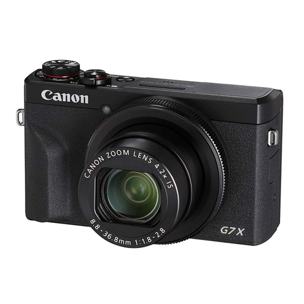 キャノン コンパクトデジタルカメラ PowerShot G7 X Mark III ブラック：商品イメージ