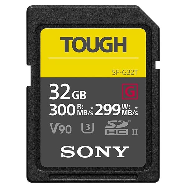 ソニー SDHCカード 32GB TOUGH SF-Gシリーズ SF-G32T：商品イメージ