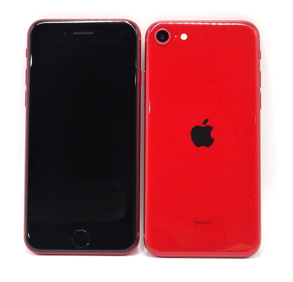 SIMフリー iPhoneSE(第3世代) 64GB レッド：商品イメージ