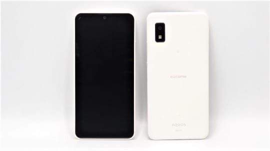 docomo(SIMロック解除) AQUOS wish2 64GB ホワイト：商品イメージ