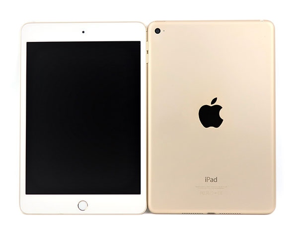 iPadmini4 Wi-Fiモデル 64GB ゴールド：商品イメージ