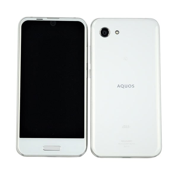 au(SIMロック解除) AQUOS R compact ムーンホワイト 商品イメージ1