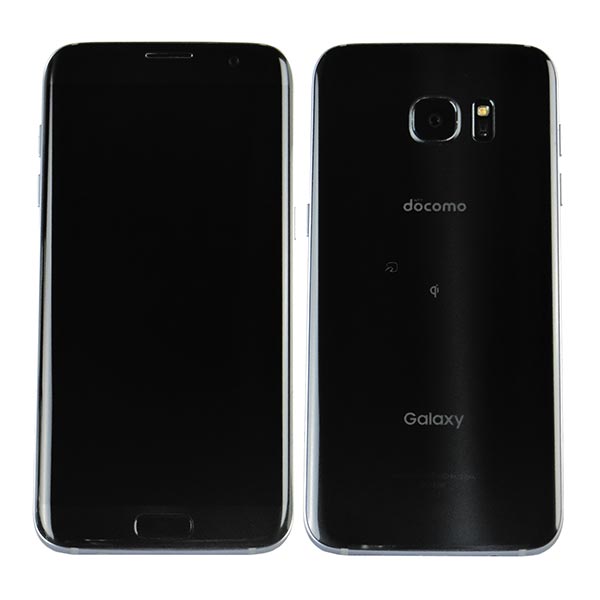 docomo(SIMロック解除) GALAXY S7 edge 32GB ブラックオニキス：商品イメージ