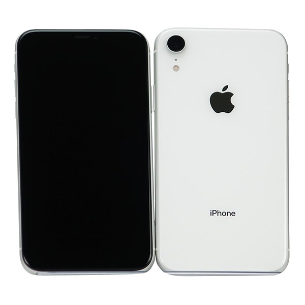 au（SIMロック解除） iPhoneXR 128GB ホワイト：商品イメージ