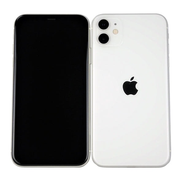 au(SIMロック解除) iPhone11 128GB ホワイト：商品イメージ
