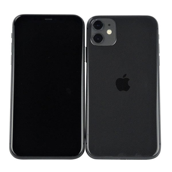 au(SIMロック解除) iPhone11 64GB ブラック：商品イメージ