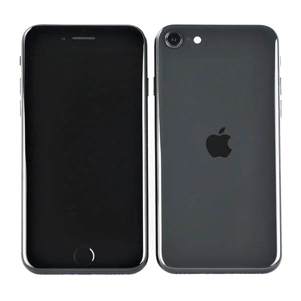 au(SIMロック解除) iPhoneSE(第2世代) 128GB ブラック：商品イメージ