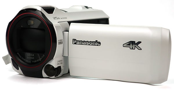 パナソニック 4K対応ビデオカメラ HC-VX992M ピュアホワイト：商品イメージ