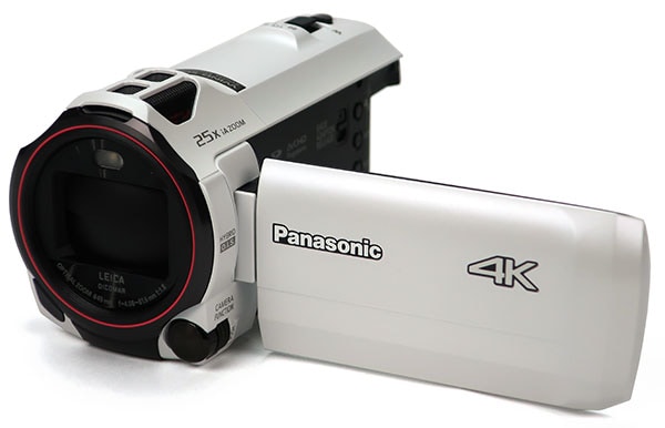 パナソニック 4K対応ビデオカメラ HC-VX992M ピュアホワイト | ゲオ
