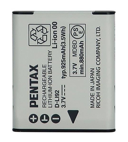 ペンタックス バッテリーパック D-LI92 商品イメージ1