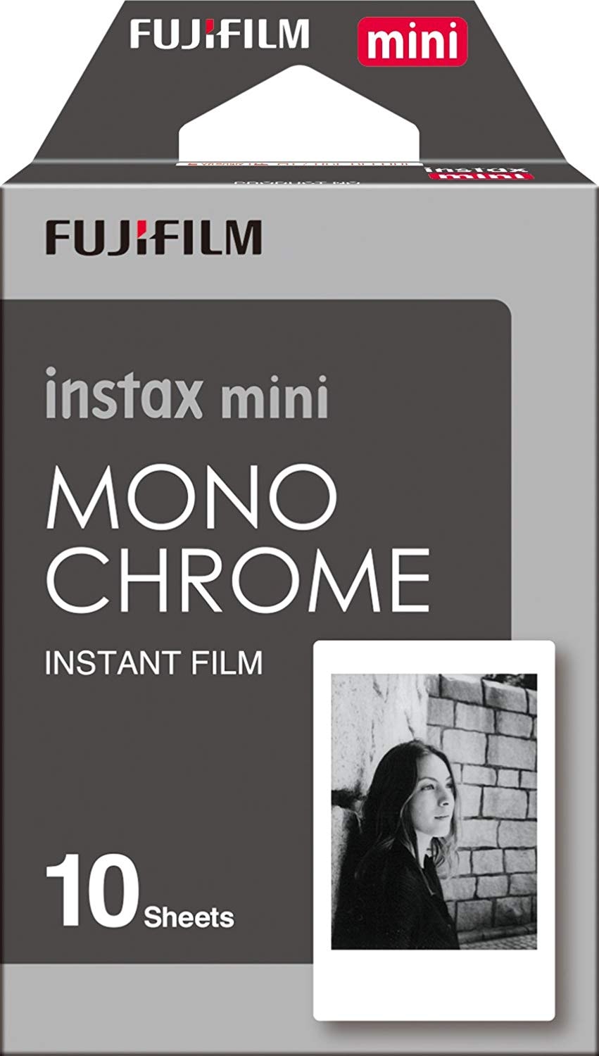 【販売商品】フジフイルム チェキ用フィルム instax mini モノクローム(10枚入) 商品イメージ1
