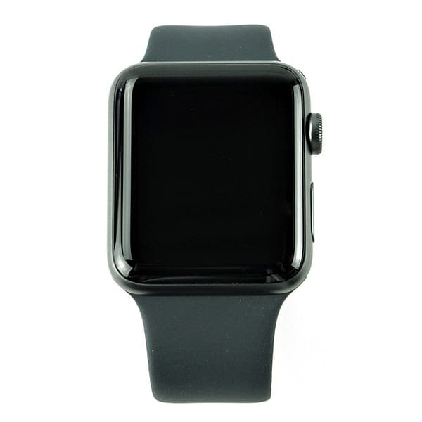 Apple Watch Series3 GPSモデル 42mm スペースグレイアルミニウムケース BS：商品イメージ