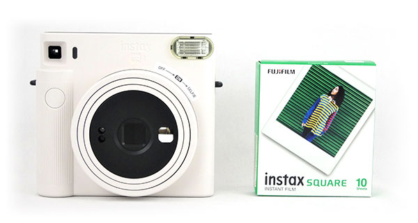 【新品＆フィルム付き】
 チェキカメラ instax SQUARE10 ホワイト