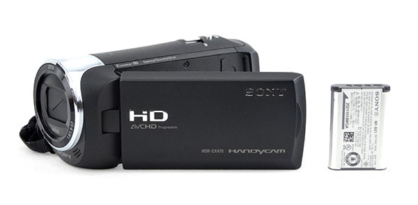 ソニー デジタルビデオカメラ HDR-CX470 ブラック 予備バッテリー