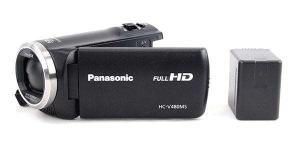 パナソニック デジタルビデオカメラ HCV480MS ブラック 予備バッテリー