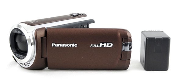 パナソニック デジタルビデオカメラ HCW590MS ブラウン 予備バッテリーセット：商品イメージ