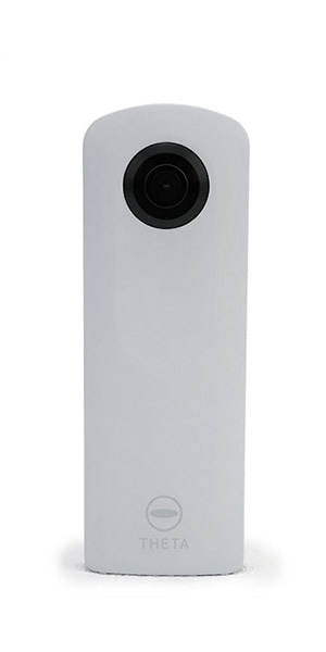 リコー 360度カメラ THETA SC ホワイト：商品イメージ