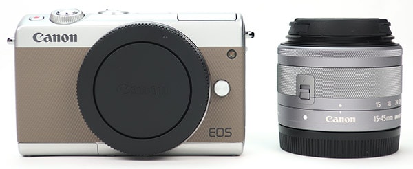 キヤノン ミラーレス一眼 EOS M100 グレー レンズキット 商品イメージ1