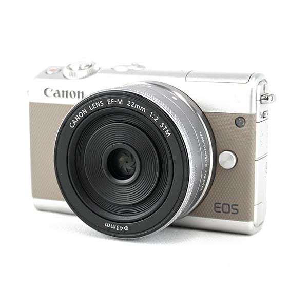 キヤノン ミラーレス一眼カメラ EOS M100 グレー ダブルレンズキット 商品イメージ2