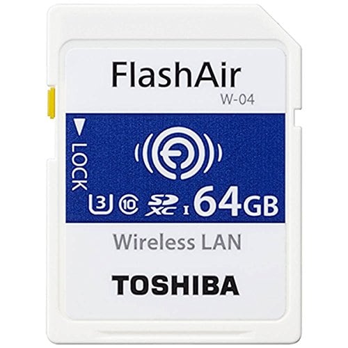 東芝 FlashAir SDカード 64GB：商品イメージ