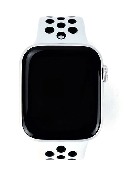 Apple Watch SE Nike GPSモデル 44mm シルバーアルミニウムケース WNS：商品イメージ