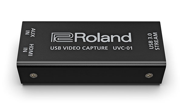 ローランド USBビデオキャプチャー UVC-01：商品イメージ