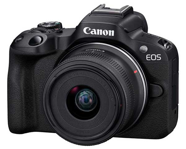 キヤノン ミラーレス一眼カメラ EOS R50 RF-S18-45 IS STM レンズキット ブラック 商品イメージ1