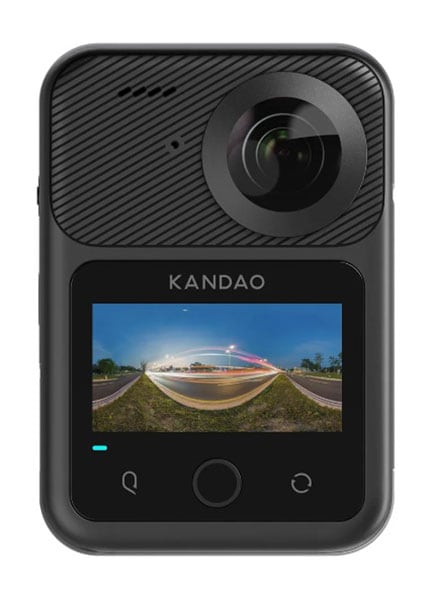 KANDAO 360度カメラ QooCam 3 Ultra 8K QCM0812 ブラック：商品イメージ