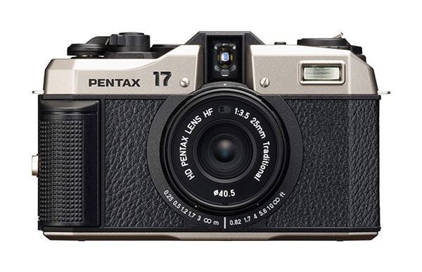 リコー 単焦点フィルムコンパクトカメラ PENTAX 17 ダークシルバー 商品イメージ1